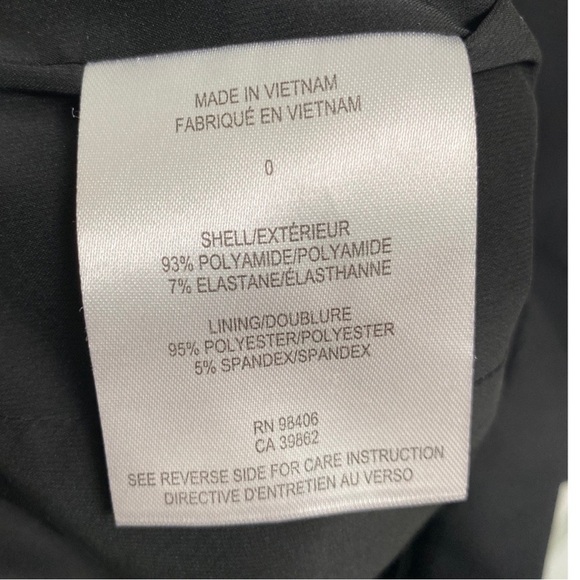 Theory Black Dress Size 0 NWOT - Picture 5 of 6
